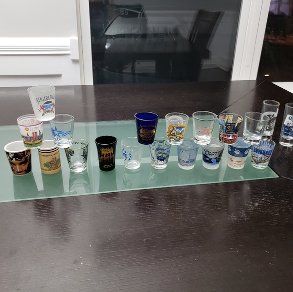 From Various US States Other - NEW PICS Shot glass collection worth $108